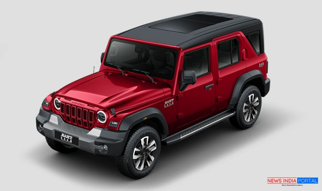 Mahindra Thar Roxx 4X4 Launched