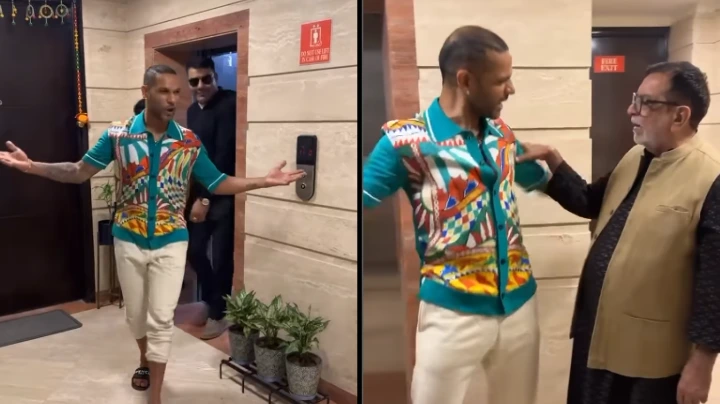 Shikhar Dhawan's Viral Video watch now: newsindiaportal.com